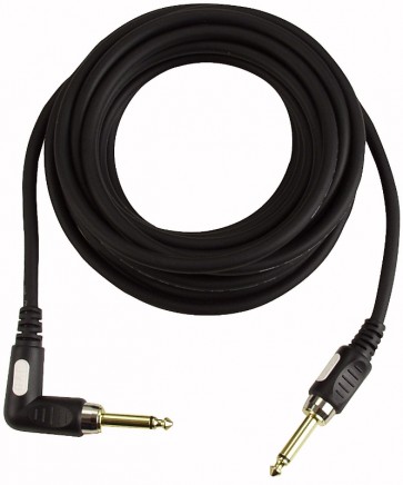 Road-gig Guitar kabel 7mm lige/vinkelstik - 6 mtr.