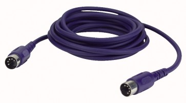 Midi kabel 5 polet / 3 leder - 3 mtr.