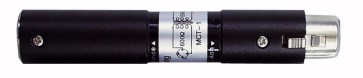 Adaptor med impedans match XLR hun -> jack hun