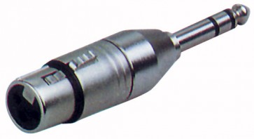 Line adaptor XLR hun -> jack han stereo