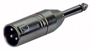 Line adaptor XLR han -> jack han mono