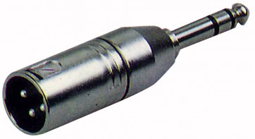 Line adaptor XLR han -> jack han stereo