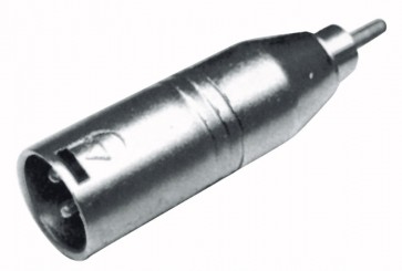 Line adaptor XLR han -> phono han