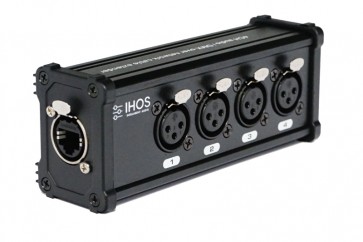 XLR over Ethernet, 4 stk hun XLR