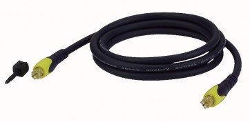Optisk kabel med lille adaptor - 75 cm.