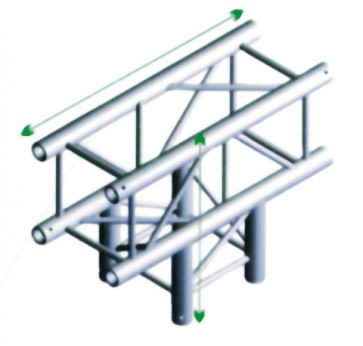 FQ30 bro firkant 30x30 cm - T kryds