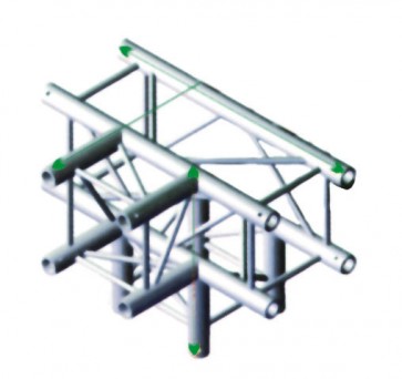 FQ30 bro firkant 30x30 cm - T kryds + ned