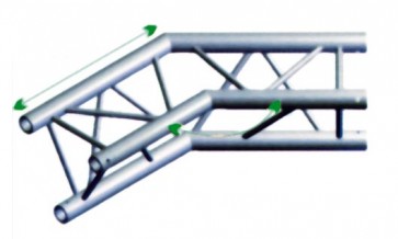 FT30 bro trekant 30x30 cm - 135 grader hjørne