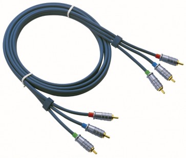 RGB kabel 3 x phono -> 3 x phono 3 mtr.