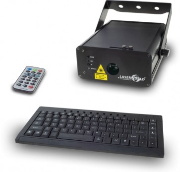 Laserworld CS-500RGB keyTEX tekstlaser med keyboard