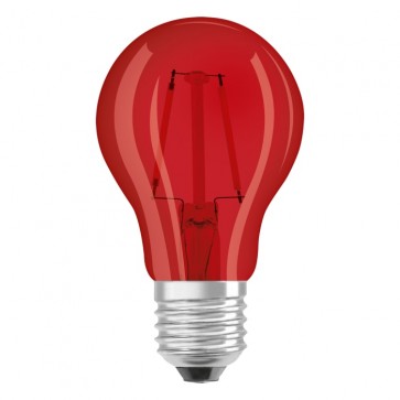 Rød LED pære E27 2,5W