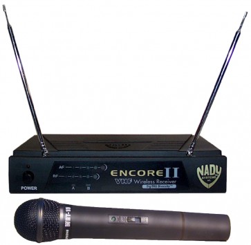 Trådløs VHF komplet håndholdt mikrofon sæt