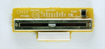 Pioneer Linefader med print ch1 DJM600