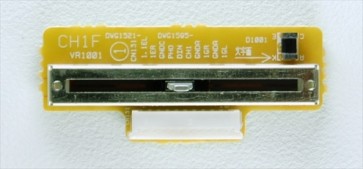 Pioneer Linefader med print ch1 DJM600