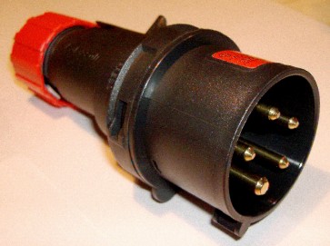 CEE 400V/16A han, kabelstik