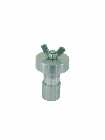 Spigot adaptor til stativ Ø28m - m. 10mm vingebolt