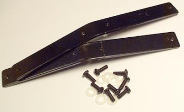 Skråt rackbeslag til double CD