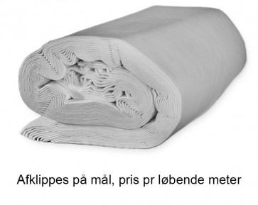 Molton lysegrå scenetæppe 300g 3m bred pr.mtr.