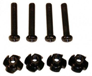 Højttalerskrue sæt med 4 stk