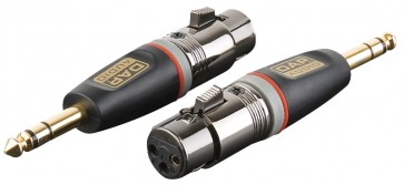 Xcaliber adaptor XLR hun -> jack han stereo