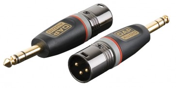 Xcaliber adaptor XLR han -> jack han stereo