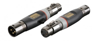 Xcaliber adapter fasevender med switch XLR