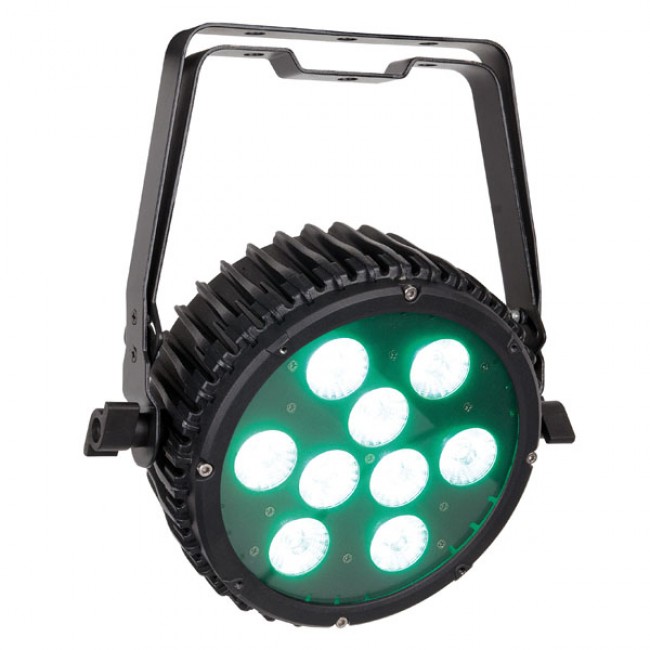 ETEC LED Pin Spot E10 RGBW 12 Watt 4in1 CREE DMX Punktstrahler Schwarz