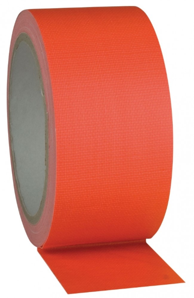 Showtec Gaffa Tape Neon Orange - 25m X 50mm Fluoreszierend