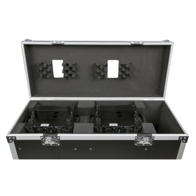 Flightcase med hjul til 2 stk. Phantom 140 beam