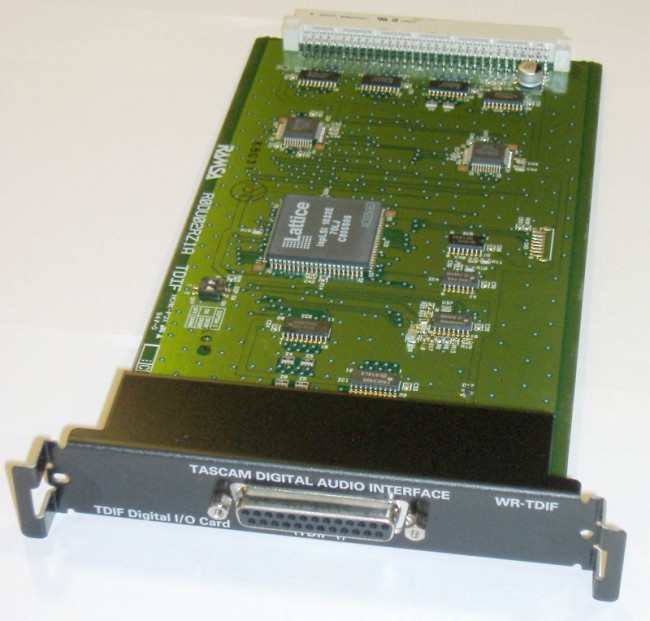 Tdif Interface Ramsa WR-TDIFE TDIF Digital I/O card