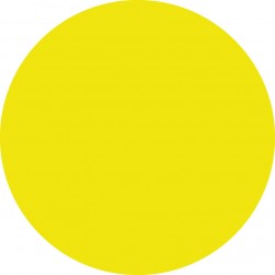 Farverulle - farve 101 - gul 122x760cm