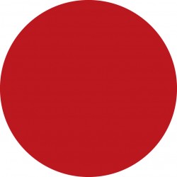 Farverulle - farve 106 - rød 122x760cm