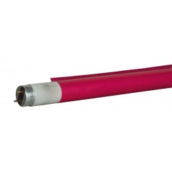 Farvefilter til 120cm lysstofrør - mørk pink