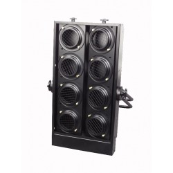 Stage Blinder 8 - 8 x 650W, sort