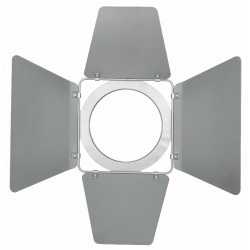 Barndoor til Stage-beam MKII 2000W, sølv