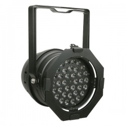 LED Par 64 hvidt lys 90W CW/WW sort