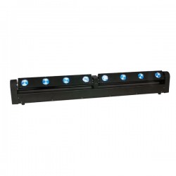 Showtec Wipe Out 3W moving bar 8x3W 2,5° spredning hvid LED