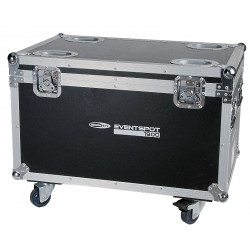 Flightcase til 6 Eventspot med indbygget lader