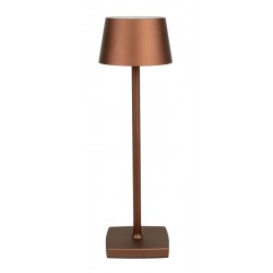 Showtec genopladelig bordlampe bronze IP54