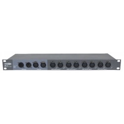 Showtec DB-1-4 - DMX splitter/booster 3+5 pol. out