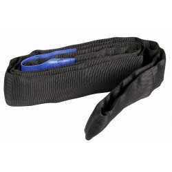 Sling 2 ton 1,5 m. arb. længde - sort-certificeret