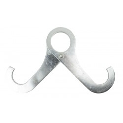Showtec Moustage Single Tube Clamp Silver