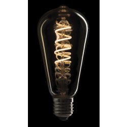 Showtec LED filament lyskilde gold glass 142mm