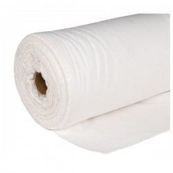 Deko Flannel stof rulle 1,3x60m 160g/m2 hvid