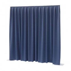 Gardin til afskærmning 330x300cm blå 260g