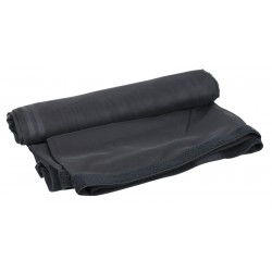 Voile gardin 300x400 sort semitransparent
