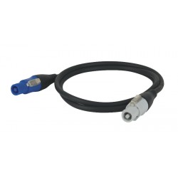 Neutrik Powercon kabel in/out 3m. - 3x1,5mm2