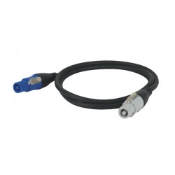 Neutrik Powercon kabel in/out 10m. - 3x1,5mm2