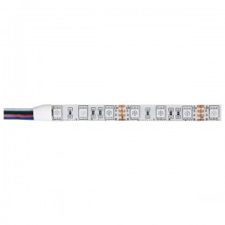 LED bånd RGB 60 dioder/mtr 12V IP65 5mtr. rulle