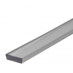 Plastick cover 19 klar 2000x12x5mm